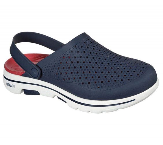 Pánské Mokasíny Skechers Foamies: GOwalk 5 - Astonished Tmavě Blankyt Červené | EYJSMKC-58