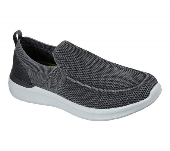 Pánské Mokasíny Skechers Lattimore - Warner Šedé | MDTQPZI-19