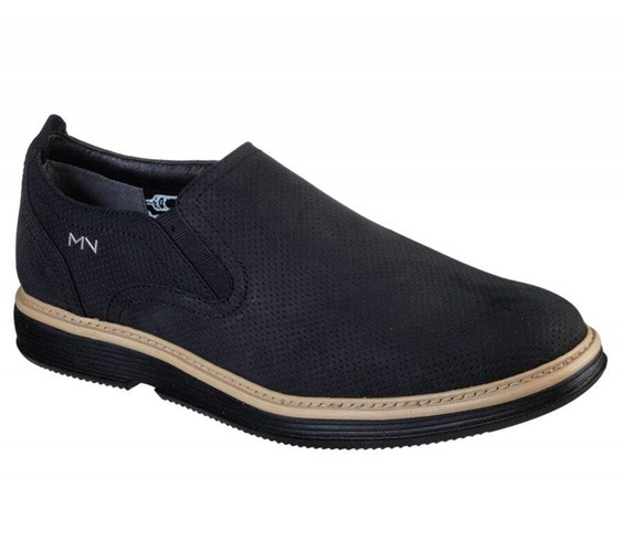 Pánské Mokasíny Skechers Parallux - Torres Černé | QKLCNJA-49