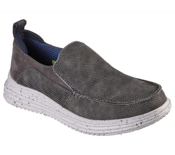 Pánské Mokasíny Skechers Proven - Renco Šedé | DCRLSMX-43