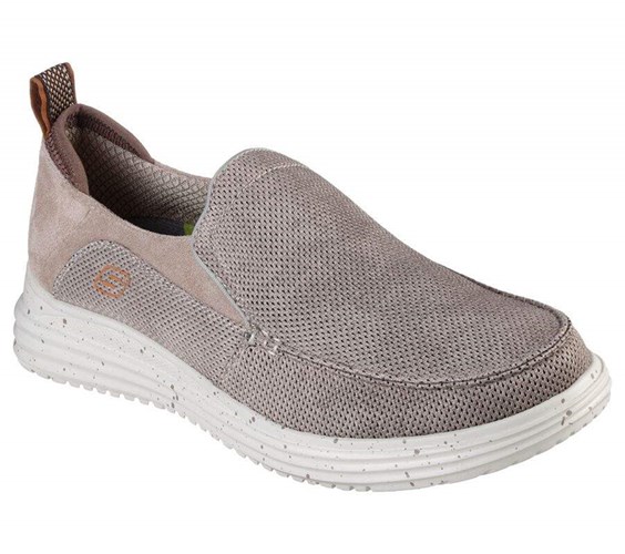 Pánské Mokasíny Skechers Proven - Renco Hnědé | UXRHAZC-56