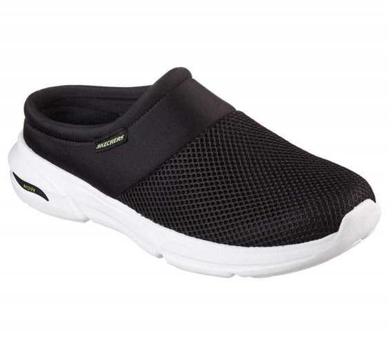 Pánské Mokasíny Skechers Relaxed Fit: Arch Fit Talon - Wilton Černé | XYSZRPQ-91