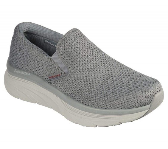 Pánské Mokasíny Skechers Relaxed Fit: D'Lux Walker - Murlino Šedé | AVZBLCH-43