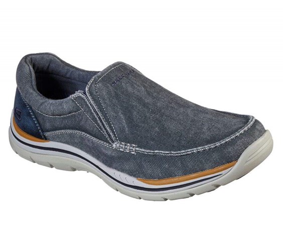 Pánské Mokasíny Skechers Relaxed Fit: Expected - Avillo Blankyt | BUJOSNZ-86