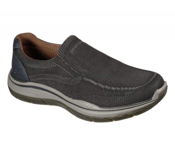 Pánské Mokasíny Skechers Relaxed Fit: Expected 2.0 - Cowen Černé | SRJTGBO-02