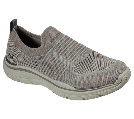 Pánské Mokasíny Skechers Relaxed Fit: Expected 2.0 - Hersch Hnědé | TYBNEZI-43