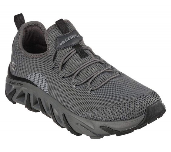 Pánské Mokasíny Skechers Relaxed Fit: Flex Conway - Lawler Tmavě Šedé | BLGJMRQ-95