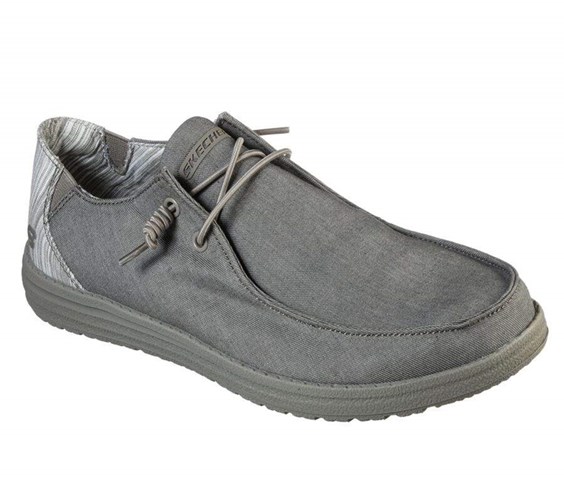 Pánské Mokasíny Skechers Relaxed Fit: Melson - Aveso Hnědé | HCWVAUS-47