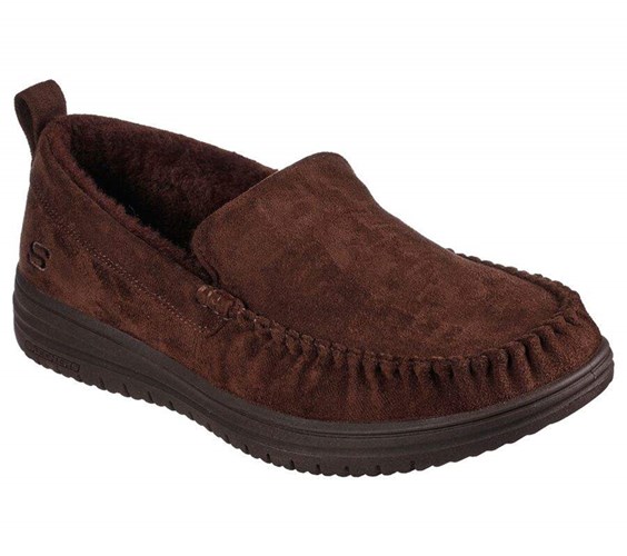 Pánské Mokasíny Skechers Relaxed Fit: Murette - Ghetti Čokolády | MRJFLCS-15