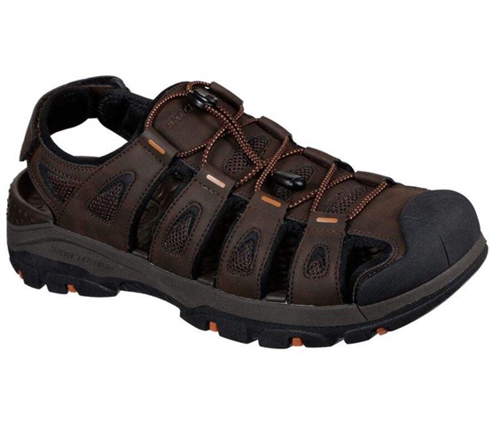 Pánské Mokasíny Skechers Relaxed Fit: Tresmen - Outseen Čokolády | YLFESIB-63