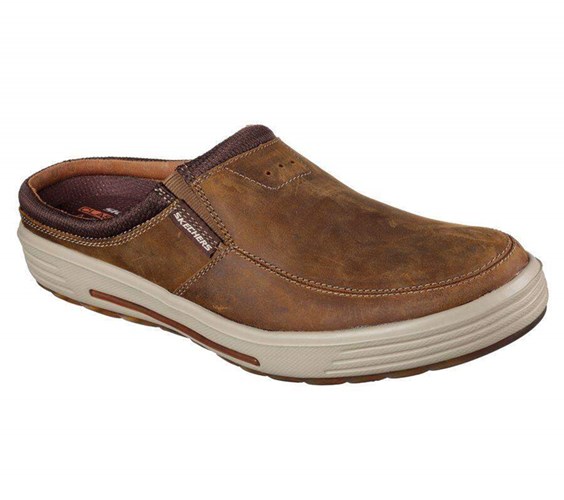 Pánské Mokasíny Skechers Skech-Air: Porter - Vamen Hnědé | PDCTUKX-85