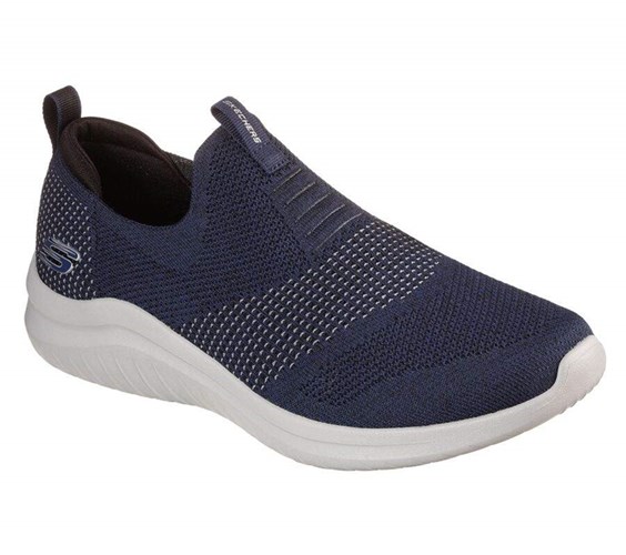 Pánské Mokasíny Skechers Ultra Flex 2.0 - Mirkon Tmavě Blankyt | KIYOJAD-82