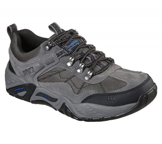 Pánské Oxfordky Skechers Arch Fit Recon - Harbin Šedé | OGLCUAV-03