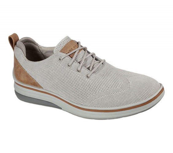 Pánské Oxfordky Skechers Běžné Cell Wrap - Robinson Hnědé | BSDIHVF-40