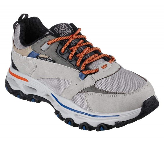 Pánské Oxfordky Skechers Relaxed Fit: Catapult - Royler Šedé | MLCGQDJ-76