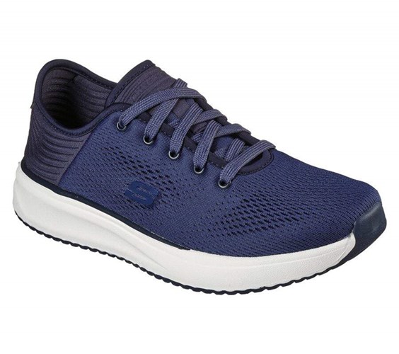 Pánské Oxfordky Skechers Relaxed Fit: Crowder - Freewell Tmavě Blankyt | VUGXOYM-37