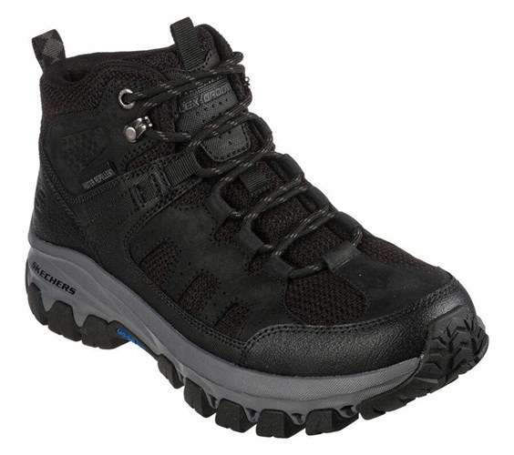 Pánské Oxfordky Skechers Relaxed Fit: Edgmont - Voxter Černé | CWPGZYK-13