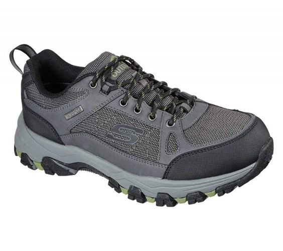 Pánské Oxfordky Skechers Relaxed Fit: Selmen - Cormack Šedé | LXNRMHS-38