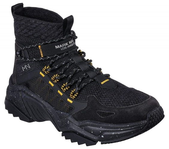 Pánské Oxfordky Skechers Smart Block - Half Dome Černé | JPBTACV-34