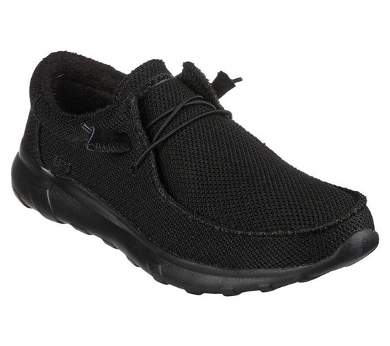 Pánské Pantofle Skechers Bulger - Zenwick Černé | MSOAUQR-12