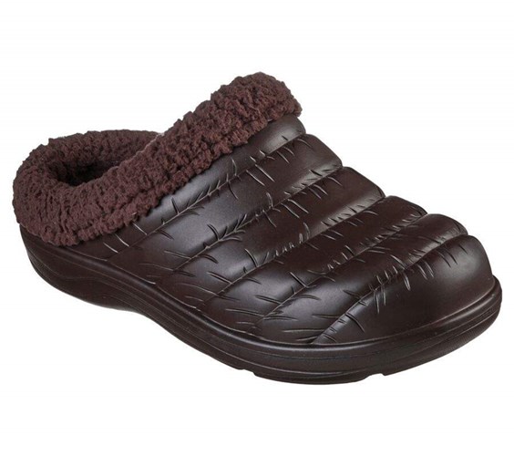 Pánské Pantofle Skechers Foamies: Cozy Camper Podšité - Cozy Adventure Čokolády | KPXZAOF-36