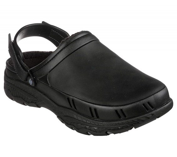 Pánské Pantofle Skechers Foamies: Creston Ultra Podšité - Cozy Vibez Černé | ESIFPQX-21