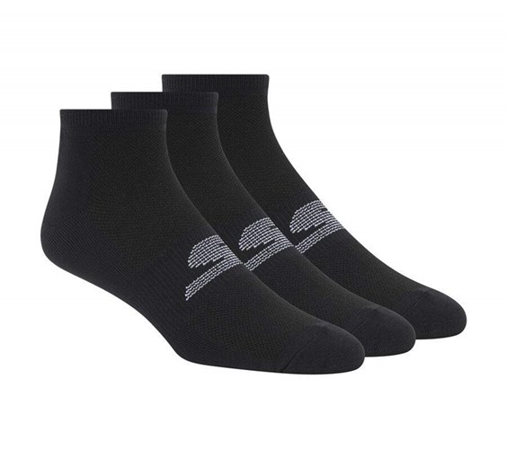 Pánské Ponožky Skechers Extended Size Microfiber Low Cut - 3 Pack Černé | AMFCYSG-69