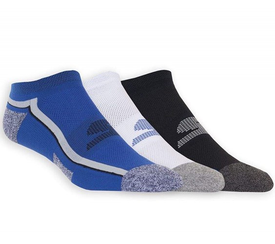 Pánské Ponožky Skechers Low Cut Atletické - 3 Pack Černé Bílé Blankyt | PFYWCGE-61