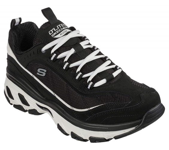 Pánské Tenisky Skechers D'Lites Arch Fit - Better Self Černé Šedé | ZQXCSGU-29