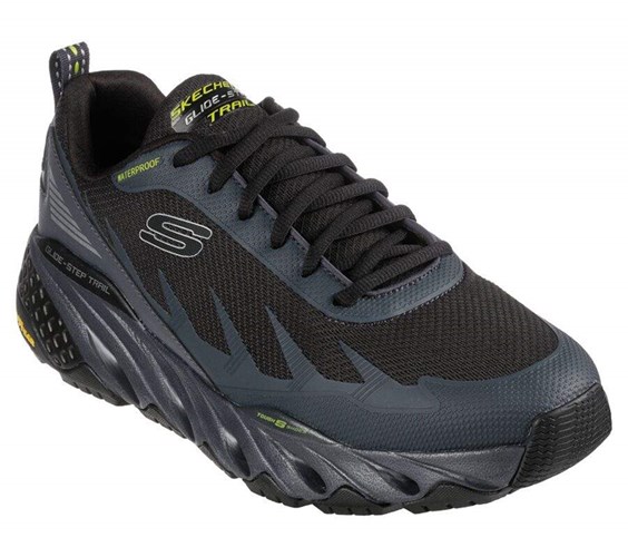 Pánské Tenisky Skechers Glide-Step Trailové - Botanic Šedé | BDHJYTI-48