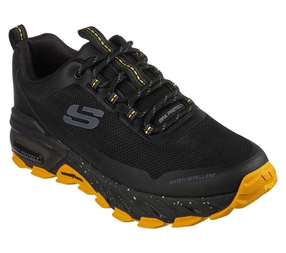 Pánské Tenisky Skechers Max Protect - Liberated Černé Žluté | GTIXHVK-09