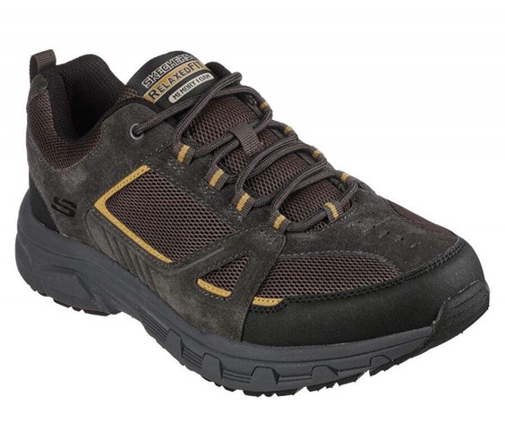 Pánské Tenisky Skechers Relaxed Fit: Oak Canyon - Duelist Šedé | KIWVEDX-96