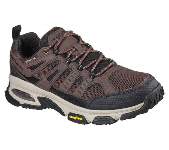 Pánské Tenisky Skechers Skech-Air Envoy Hnědé Černé | GMSXJQV-81