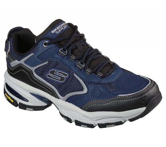 Pánské Tenisky Skechers Vigor 3.0 Tmavě Blankyt Černé | MLATHON-56