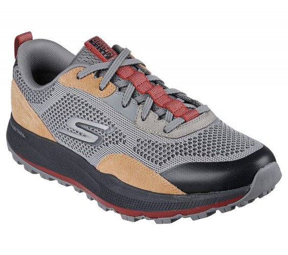 Pánské Trailové Boty Skechers GO RUN Pulse Šedé Černé | YEOCRSH-65