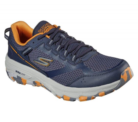 Pánské Trailové Boty Skechers GOrun Trailové Altitude - Marble Rock Tmavě Blankyt Viacfarebný | NICKLPT-07