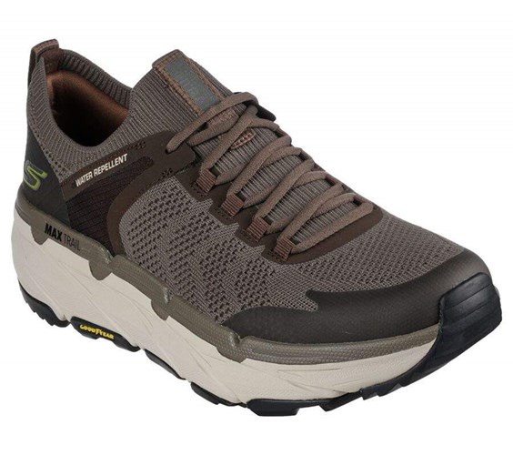 Pánské Trailové Boty Skechers Max Cushioning Premier Hnědé | KHTFVEP-18