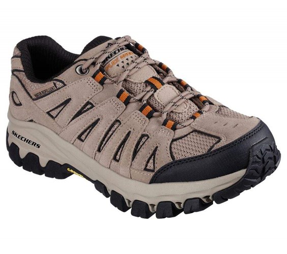 Pánské Trailové Boty Skechers Relaxed Fit: Edgmont - Taggert Hnědožlutý | JDCYWZU-71