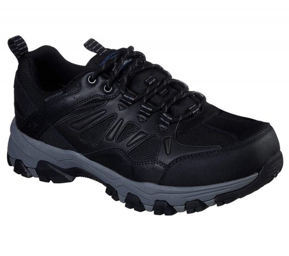 Pánské Trailové Boty Skechers Relaxed Fit: Selmen - Enago Černé | ZWYGKSM-52