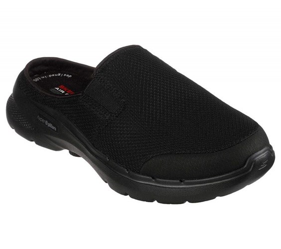 Pánské Trekové Boty Skechers GO WALK 6 - Cabrio Černé | FEIVJAO-79