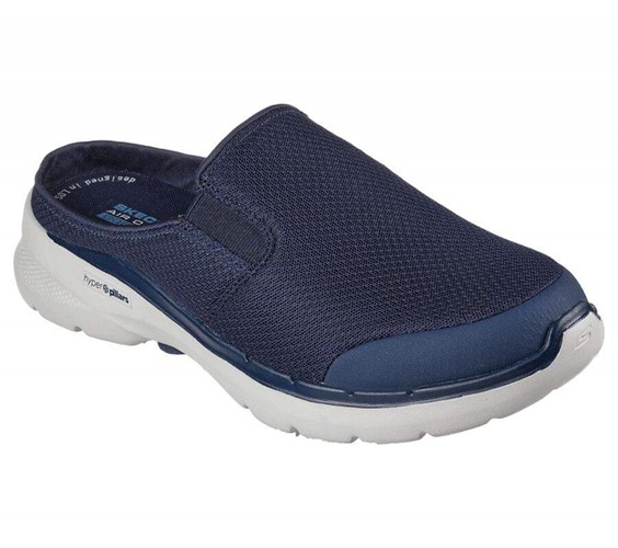 Pánské Trekové Boty Skechers GO WALK 6 - Cabrio Tmavě Blankyt | LGEODPQ-57