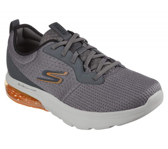 Pánské Trekové Boty Skechers GO WALK Air 2.0 - Crosser Šedé | FCXVDSE-13