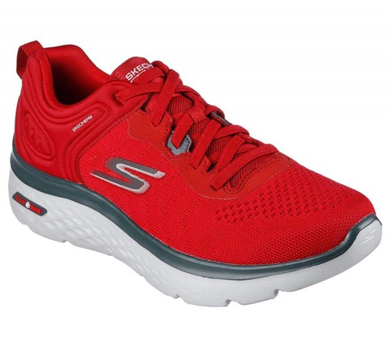 Pánské Trekové Boty Skechers GO WALK Hyper Burst Červené | AWJTYDU-56