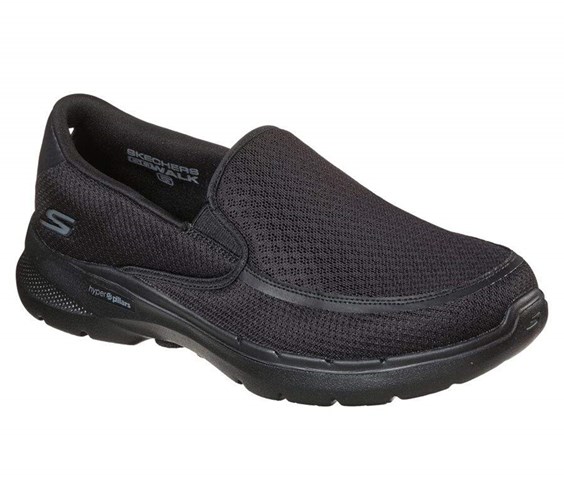 Pánské Trekové Boty Skechers GOwalk 6 - Orva Černé | QKMHJPG-03