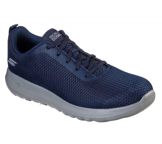 Pánské Trekové Boty Skechers GOwalk Max - Effort Tmavě Blankyt Šedé | NOGWYHK-64