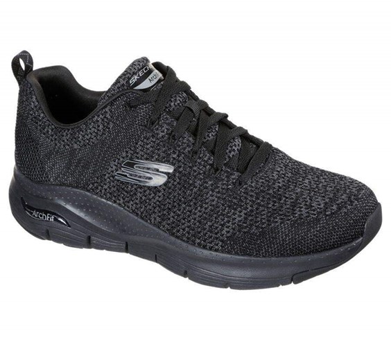 Pánské Tréninkové Boty Skechers Arch Fit - Paradyme Černé | PAIORHG-86