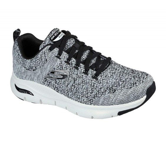 Pánské Tréninkové Boty Skechers Arch Fit - Paradyme Bílé Černé | UBOKGHR-39