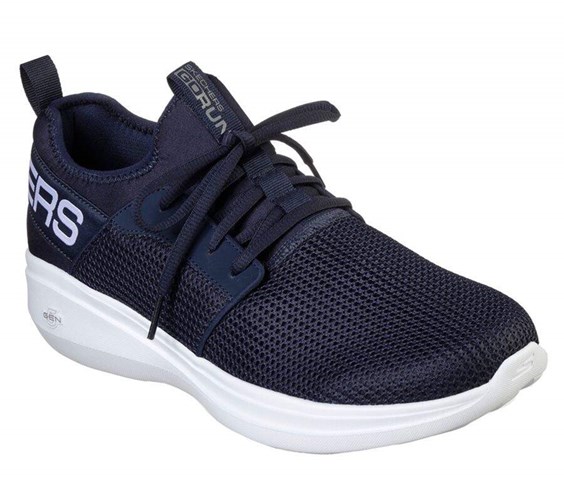 Pánské Tréninkové Boty Skechers GOrun Fast - Valor Tmavě Blankyt | WFZAYML-62