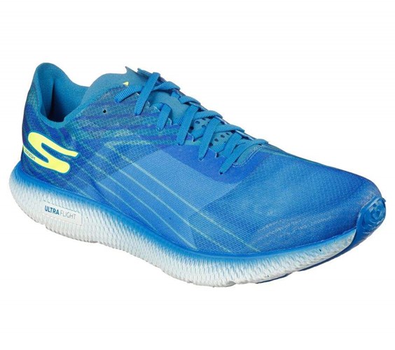 Pánské Tréninkové Boty Skechers GOrun Horizon - Vanish 2 Blankyt Žluté | LQZDRWC-42