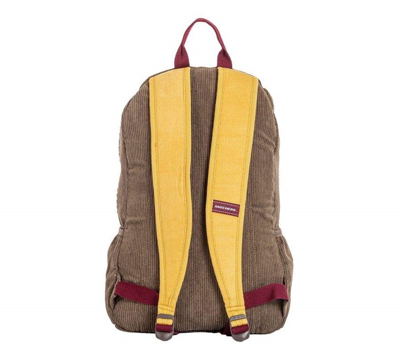 Chlapecké Backpack Skechers Corduroy Adventure Hnědé | SCOWIFG-76